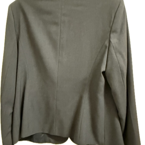 Anne Klein Charcoal Tailored Blazer - Picture 2 of 3